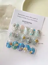 夏にぴったりの貝殻と海星の装飾品【立体的・合金・パール・幻彩デザイン】