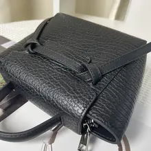 高級感ある野牛皮製手提げキャットバッグ【ショルダー＆斜め掛け対応】