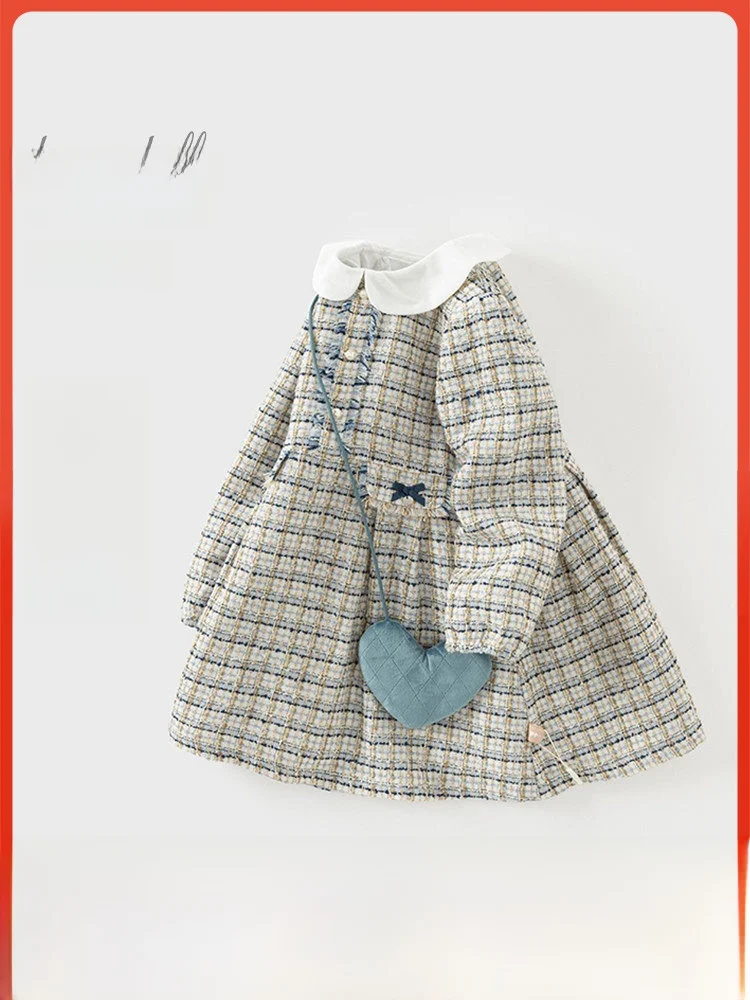 おしゃれな子供用秋服 ワンピース：プリンセススタイルで秋のシーンに最適なA字裙の選び方