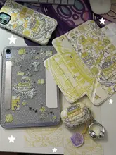 iPad用保護ケース【磁気吸着・夢幻暗黒星柄・スタンド機能付き】