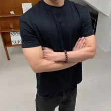 極上の柔らかさのフィットネスTシャツ【速乾・半袖・無地・男性用】