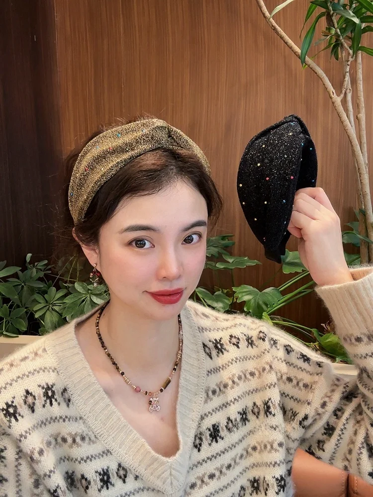 男性頭巾 Cookie ヘッドバンド：秋冬用のワイドデザインと高いクラウンスタイルの実用性