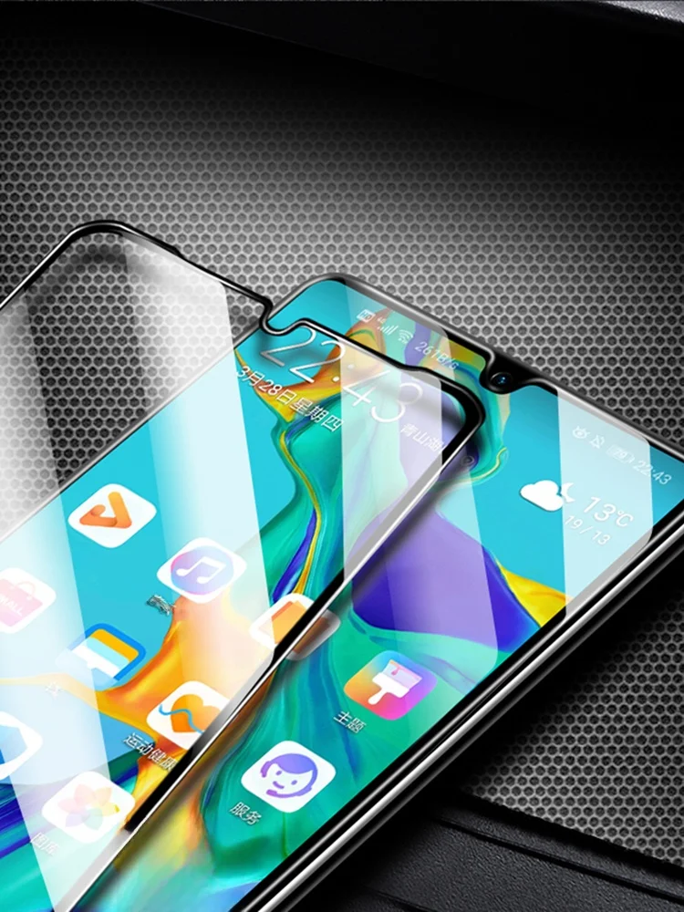 全画面カバー 強化ガラスフィルム【対応機種：HONOR・Huawei】