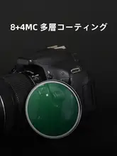 KASE MC UVフィルター【67mm・77mm・58mm・レンズ保護用・カメラ用】