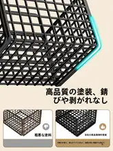 穴あけ不要！壁掛け収納ラック【浴室用・シャワー用品収納・スリムデザイン】
