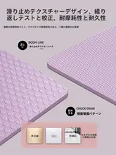 折りたたみヨガマット【携帯用・無臭・滑り止め・自宅用・フィットネス・お昼寝対応】