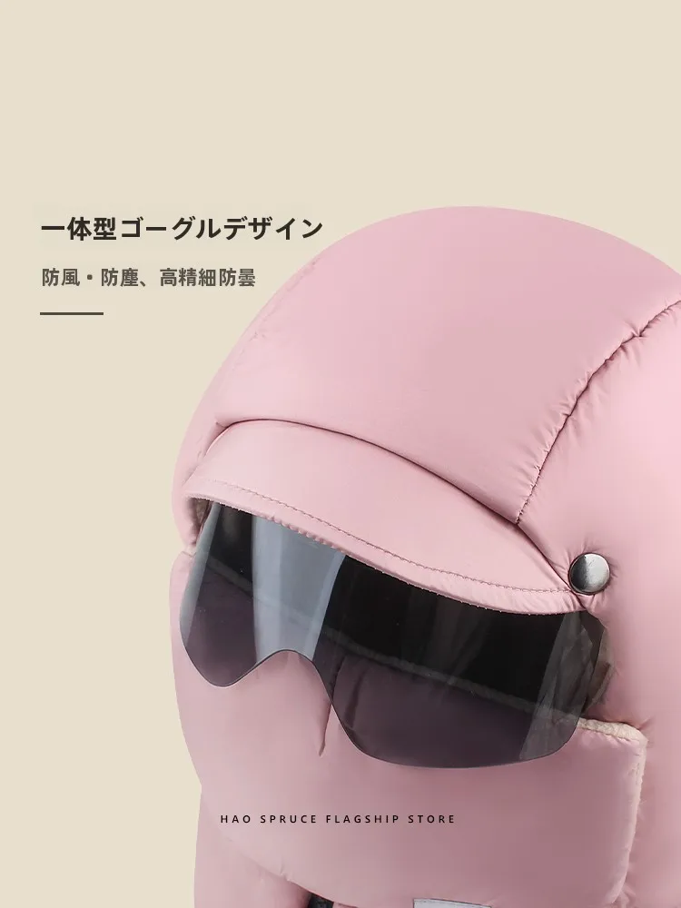 防風機能付き保温キャップ：冬キャンプで子供が寒さを感じないよう対策