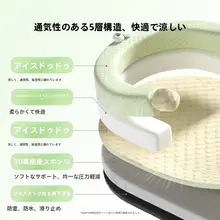hipidog ペット用冷却マット【夏用・洗える・通年使用可能・犬と猫用】
