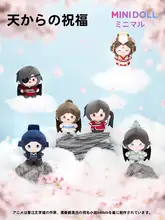 アニメ風ミニドール【毛糸の吊り下げ人形・可愛いデザイン・オリジナルキャラクター】