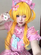 ロングウィッグ【ロリータスタイル・クラシックな水母頭のカール】（セットアップ対応）