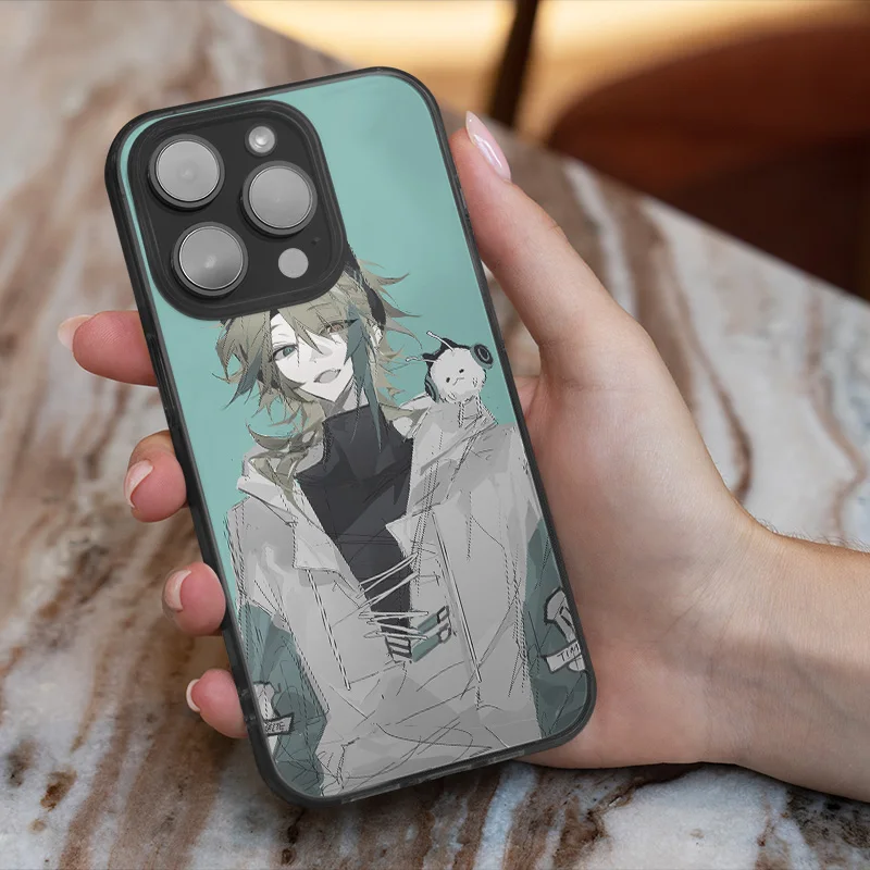 イラストレーターコラボスマホケース：9397号列车のアートデザインが特徴