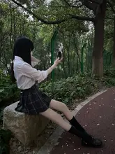 白色JKシャツ【長袖・秋冬用・基本アイテム】