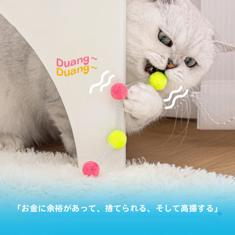 猫用ティーザー 独自の楽しみと退屈解消グッズ：初心者向けの遊び道具としての実用性と効果