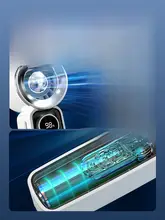 冷却機能付きハンドヘルドファン【ミニ・ポータブル・充電式・静音】