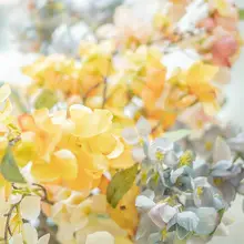 リアルな野生さくらの花 スズランの花 室内装飾 結婚式の花材 ヴィンテージ森林スタイル