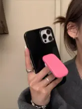 可愛いデザインのiPhoneケース【柔らかい素材・シンプルスタイル・プルタブ付き・iPhone対応】