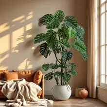観葉植物 フェイク モンステラ 大型 床置き 鉢植え 造花 インテリア 室内 リビング