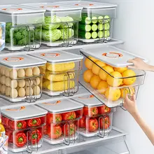 食品用の冷蔵庫収納ボックス【食品グレード・水切り機能付き・冷凍庫用】