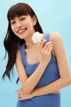 人造珍珠ネックレス【山茶花デザイン・女性用・極上の柔らかさ】