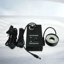 VEINLAN 単眼ビデオ顕微鏡用 LEDリングライト【調光機能付き・電子顕微鏡用・スマートフォン修理対応】