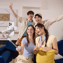 手持ち撮影安定器【全自動・３６０度回転・旅行用】