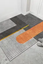 マット 玄関用 足元マット モダンシンプル カット可能
