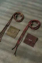 ハンドメイド編み紐ウエストベルト【高級感あるデザイン・髪飾りにも最適】