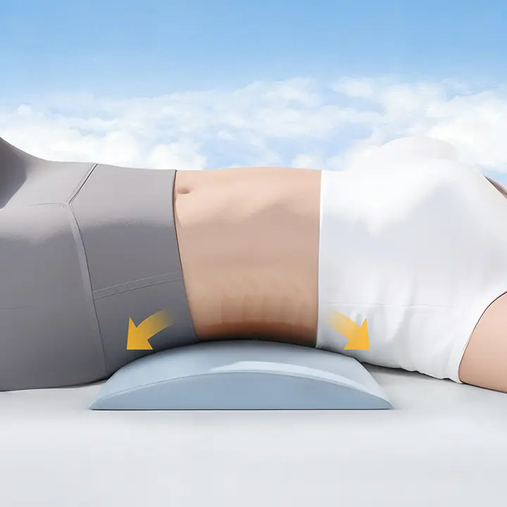 OSEAGLE 快適な睡眠をサポート！腰用まくら【腰椎サポート・記憶フォーム】