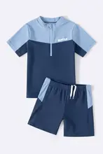 YUKE 子供用水着【男の子用・分離型・日焼け防止・夏用】（セットアップ対応）