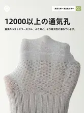 男性用ショートソックス【夏用・薄手・通気性・防臭・吸汗・綿素材・マッサージ底・春秋対応】