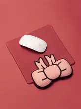 リトマウスパッド 小サイズ オフィス用 ピンク 快適 高級
