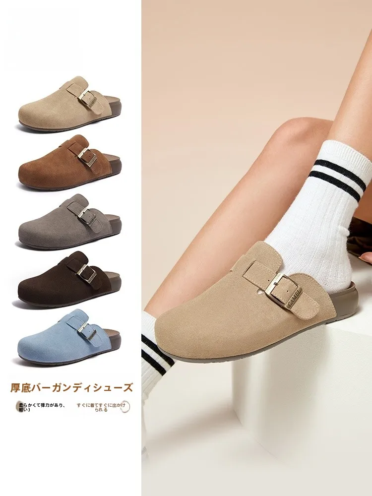Camel レトロデザインカジュアルシューズ：女性向けボックスタイプの実用性と履き心地