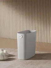トイレ用 スリムタイプゴミ箱【無蓋・長方形・狭い隙間に最適・小型】