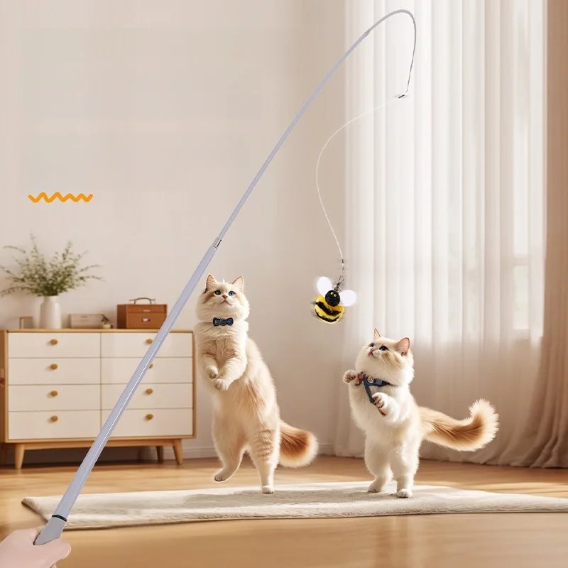 かくれん棒の効果は？猫用の伸縮式キャットボール棒が子供の発  達に与える本当の影響とは