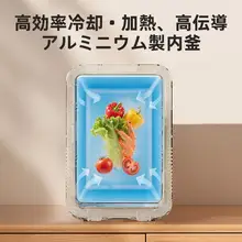 車載用ミニ冷蔵庫【ガラスパネル・家庭用・美容マスク対応】