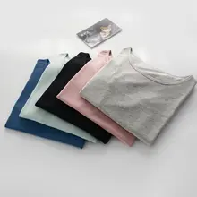 秋用長袖ニットトップス【コットン100%・肌触りの良い素材】