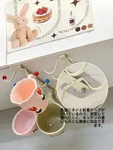 キッチン吊り下げフック【穴あけ不要・キッチン用スプーン・ヘラ・カップホルダー】