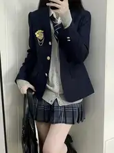 チェック柄JK制服風ミニスカート【プリーツデザイン・半身裙・学校用】（セットアップ対応）