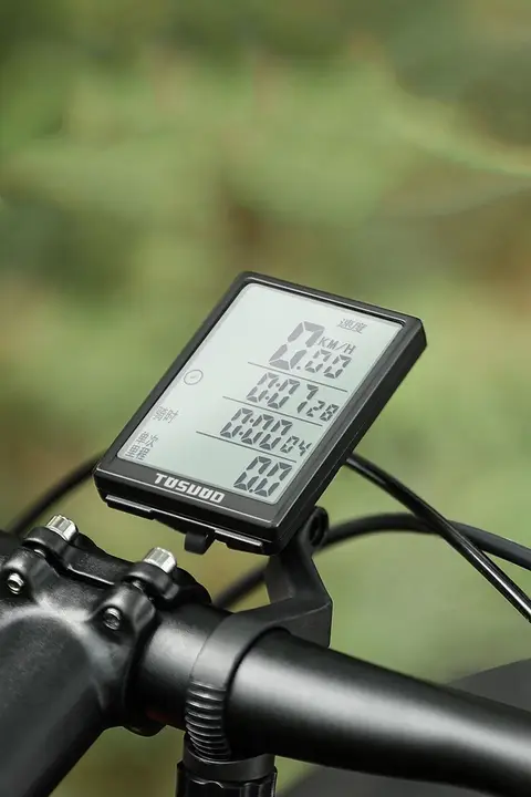 ワイヤレス自転車スピードメーター【防水・山岳サイクリング用・拡張機能付き】