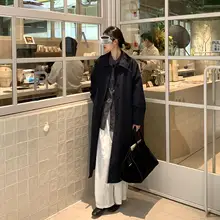 女性用 トレンチコート【高級感・中長丈・人気デザイン】