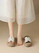 厚底のレディースサンダル【ファッション・滑り止め・ソフトソール】