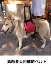ペット用補助安全帯【ミディアムから大型犬用・老犬・障害犬・肩掛けタイプ】