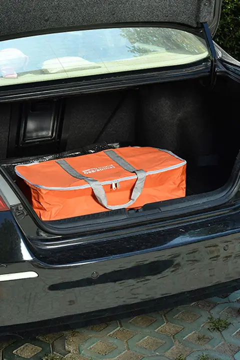 The Primitive BBQグリル収納バッグ 大容量 コンロ 調理器具 ケース ブラック アウトドア キャンプ 家庭用 持ち運び便利