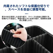 大容量化粧ポーチ【女性用・携帯型・プロ用・メイク道具収納】