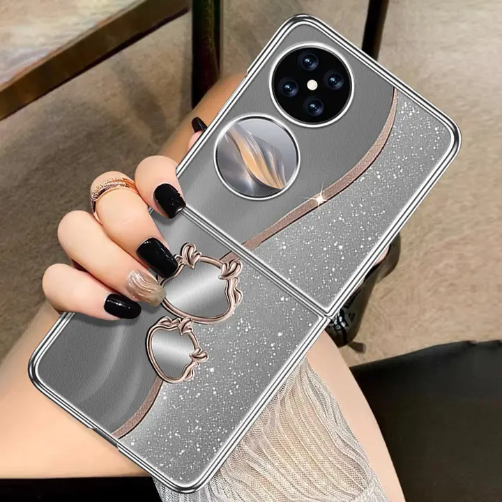 シンプルでスタイリッシュなスマートフォンケース【適用：Huawei Pocket 2・折りたたみ式・薄型・防衝撃】