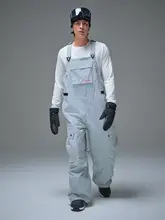 NOBADAY 防水・防風のプロ仕様スノーボードビブパンツ【男女兼用・ウィンタースポーツ用】