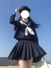 不良水手服【黒紺・オリジナルJK制服・基本スタイル】（セットアップ対応）