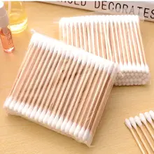 使い捨て両頭コットン棒【化粧落とし・清掃用】
