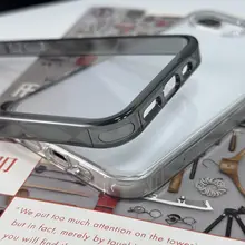 透明な高級感のあるiPhone用保護ケース【全包気泡・大口レンズ対応・男女兼用】