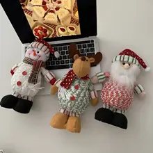 光るクリスマス飾り！サンタ・雪だるま・トナカイのスタンド人形